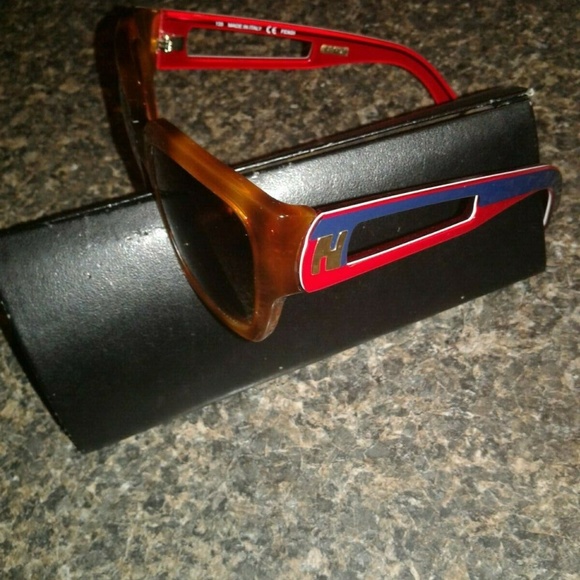 FENDI FS5276 215 Blonde Havana Brown Square Gradie